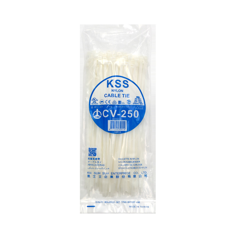KSS尼龙扎带CV-250/4.8*250mm耐低温扎带进口扎带凯士士扎带