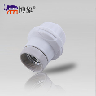 Boxiang manufacturers suspended e27 screw lamp holder ceramic thread chandelier e27 lamp holder ceramic lamp holder