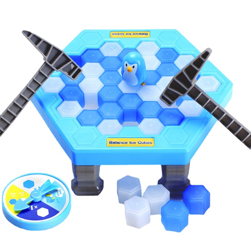 Pingüino romper el hielo Divertido juego multijugador de escritorio para niños guardar pingüino vencer Ice Cube guardar pingüino juguete al por mayor