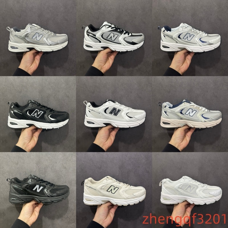 New Balance Nb Sports Shoes Mr530 Women's Shoes Breathable Lightweight Casual Retro Dad Shoes Men's Low Heel 2025 New Model