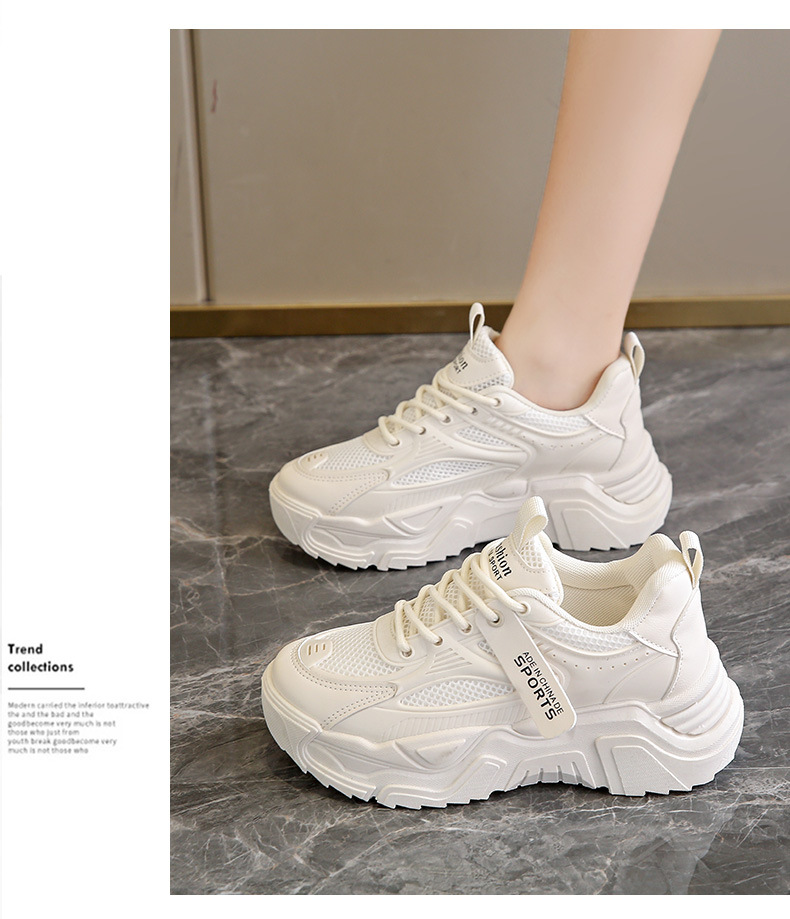 Chaussures de marche pour femmes, chaussures de Tennis, baskets en tissu maille, baskets confortables_voghion.com