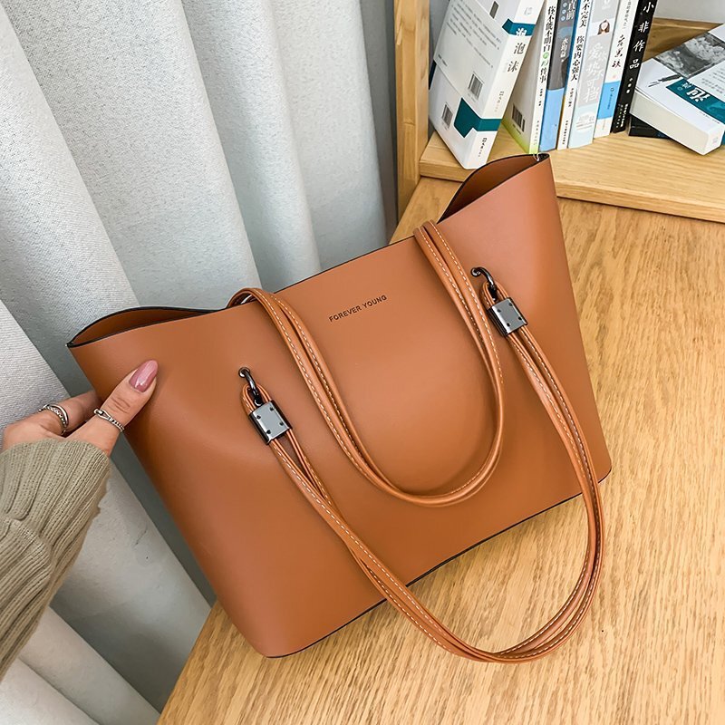 New Women's Bag 2021 New Large Capacity Textures Western Style Tote Bag Women's Bag Shoulder Bag New Women's Bag 2021 New Large Capacity Textures Western Style Tote Bag Women's Bag Shoulder Bag