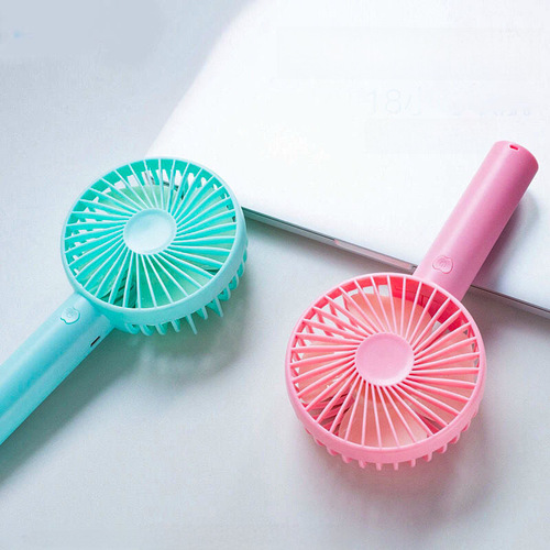Handheld Fan Wholesale Mini Portable USB Small Desk Silent Powerful Electric Fan Gift Printing Logo