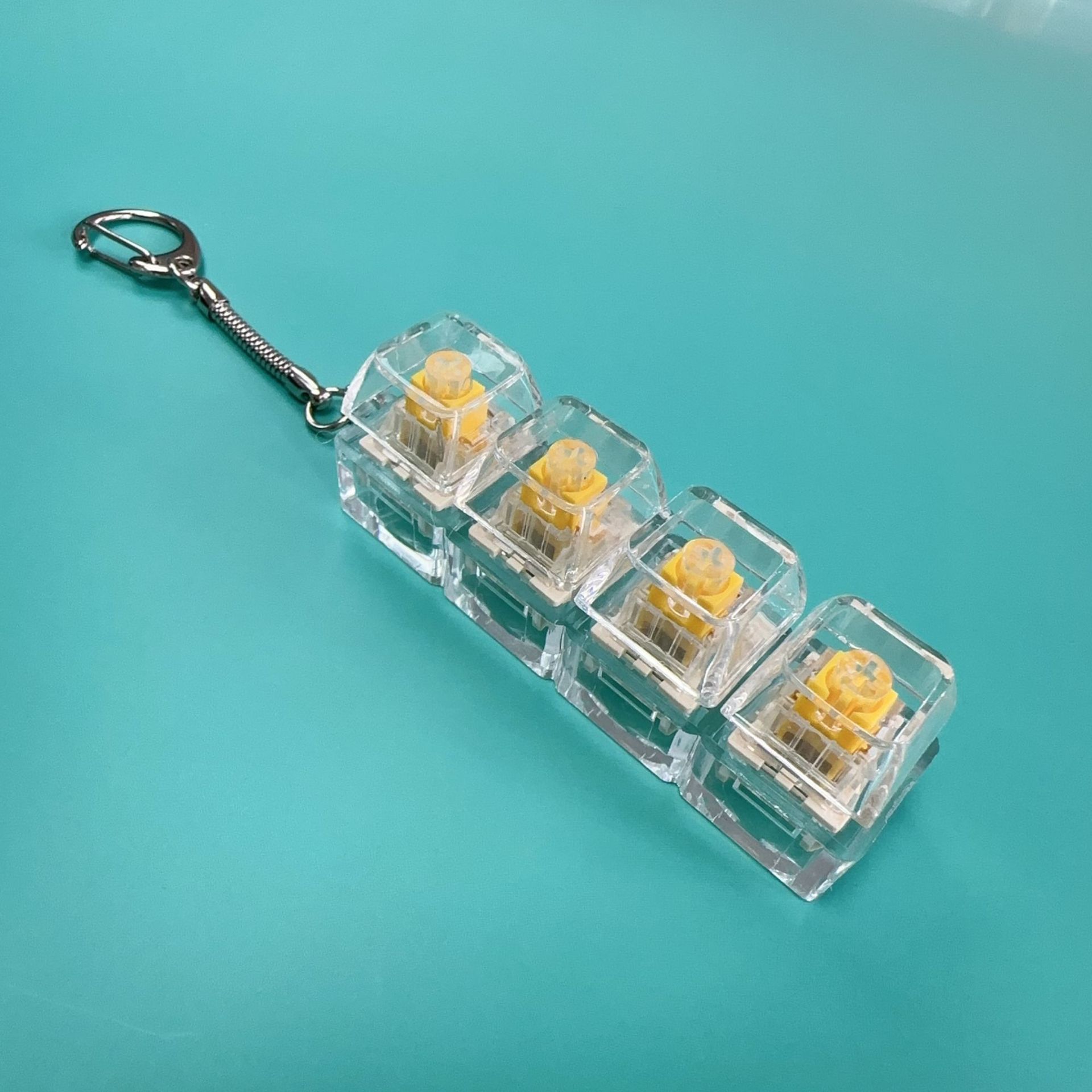 Pc four-button-yellow axis (light sound)