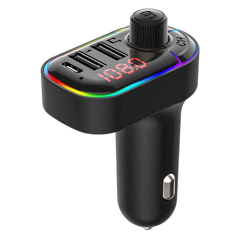 Автомобильный MP3-плеер 12V/24V Универсальный Тип-C зарядка мобильного телефона C12 Bluetooth громкой связи FM-передатчик