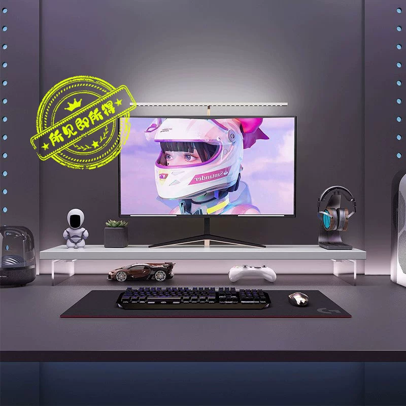 Подвесной кронштейн поднимает офисный настольный компьютер