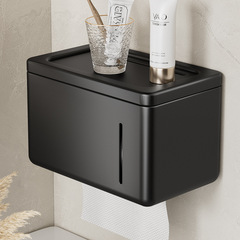 トイレトイレットペーパー箱穴なし防水壁掛け式トイレロールホルダーティッシュティッシュティッシュトイレットペーパーホルダー