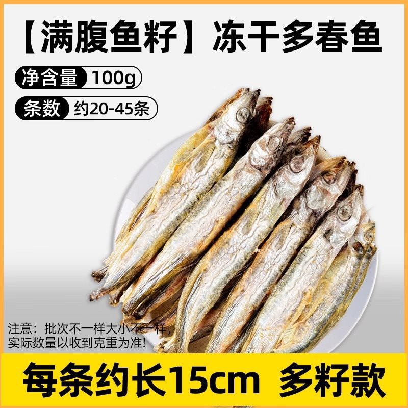 종자와 봄생선 동결건조 [약 30개입] 〓 100g】※살찌고 볼이 부풀어오르는 효과