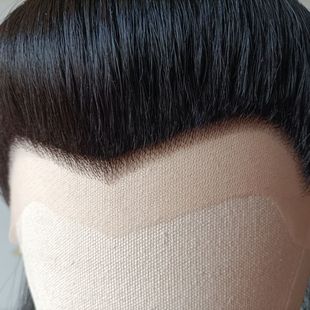 Men's Ancient Costume Photography Props Opera Film and Television Headgear Xiaosheng Wig