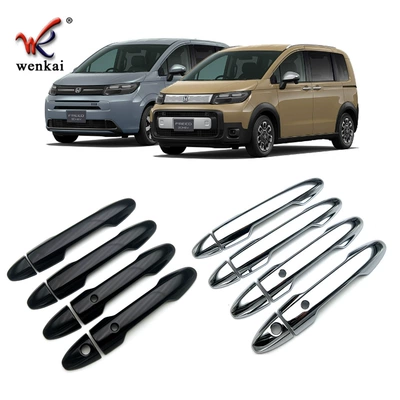 Suitable for Honda 24 Freed modified exterior door handle special decorative plating bright strip handle cover patch