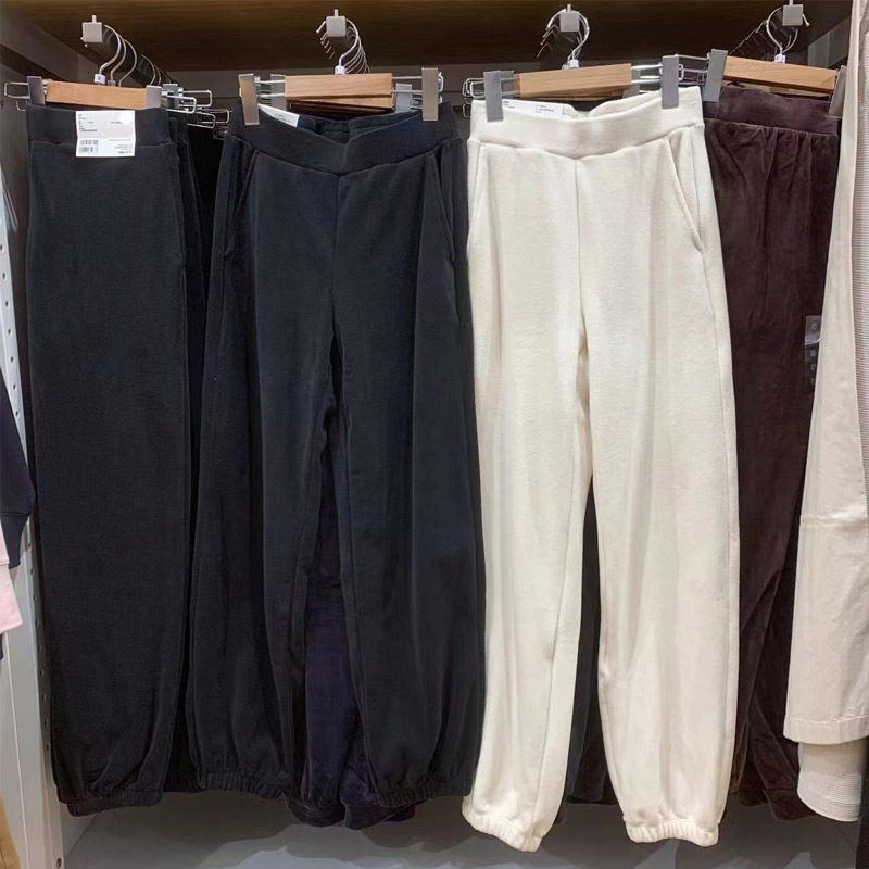 Japanese Single Autumn and Winter Women's Sports Pants High Elastic Polar Fleece Leggings Casual Pants E437097 450211 Japanese Single Autumn and Winter Women's Sports Pants High Elastic Polar Fleece Leggings Casual Pants E437097 450211
