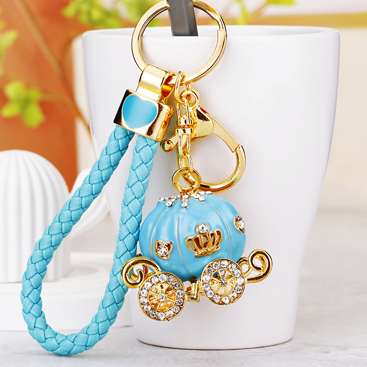 Simple Style Color Block Alloy Women's Keychain display picture 6