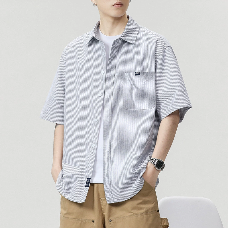 Japanese summer thin universal shirt
