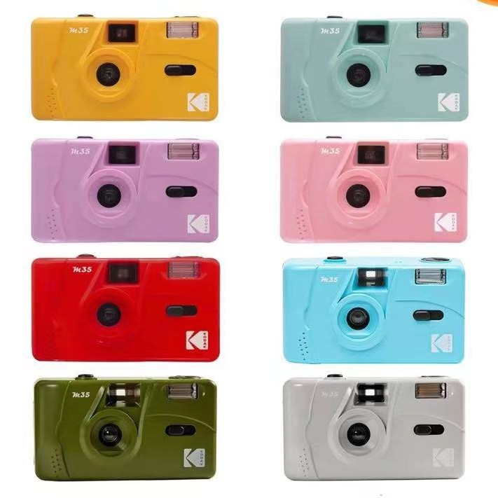 Auténtico Kodak M35 película de cámara tonta estudiante máquina de película retro para enviar a su novia nicho regalos prácticos
