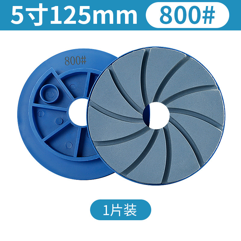 Hoja de pulido de diamante mármol piedra británica granito cerámica renovación Caracol hebilla biselado engrosado hoja de molienda