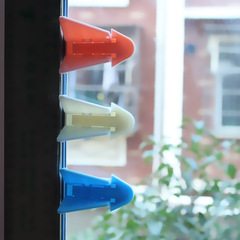 Child safety lock, multi-functional home anti-piercing sliding door lock, push-pull door lock, door stopper, baby door lock