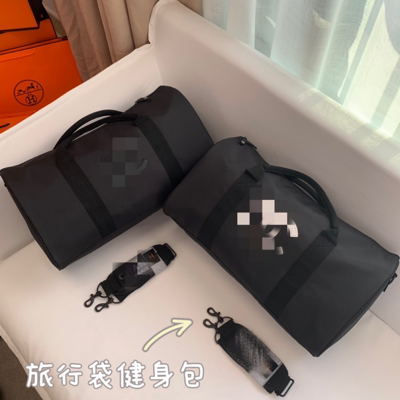 Xiaoxiang 피트니스 가방 여행 가방 나일론 방수 대용량 여행 가방 스포츠 가방 넓어진 어깨 끈 휴대용