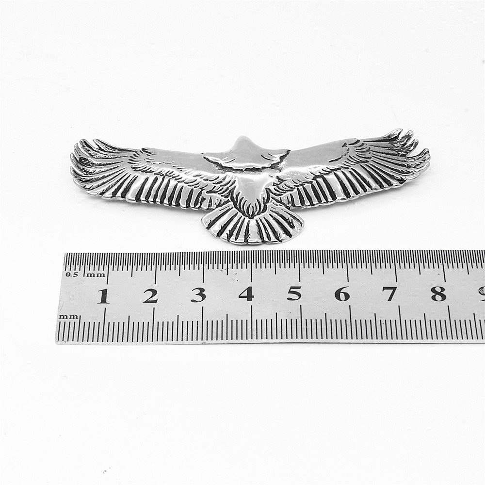 Eagle Wings Necklace Titanium Steel Pendant For Men And Women_voghion.com