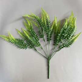 仿真波斯草7叉水草把束蕨草 仿真植物酒店家居配材羊齿蕨仿真绿植
