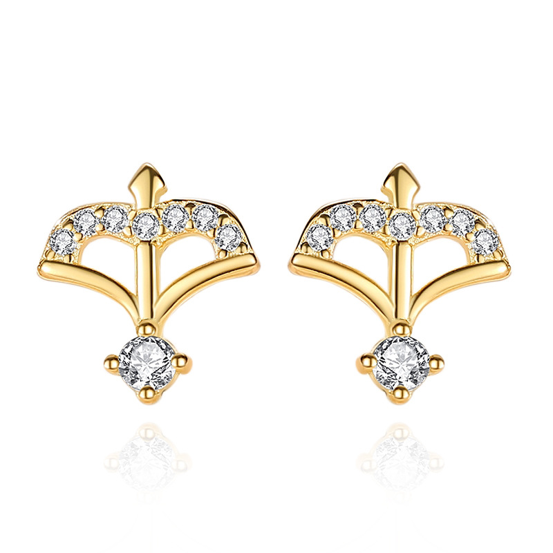 S925 plata flecha pendientes para las mujeres estilo coreano simple diamante incrustado precioso Cupido moda temperamento oído joyería al por mayor
