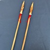 Wood -carbonized red gimbing spear Zhao Yungun stage performance props scenic spot hot -selling crafts factory wholesale