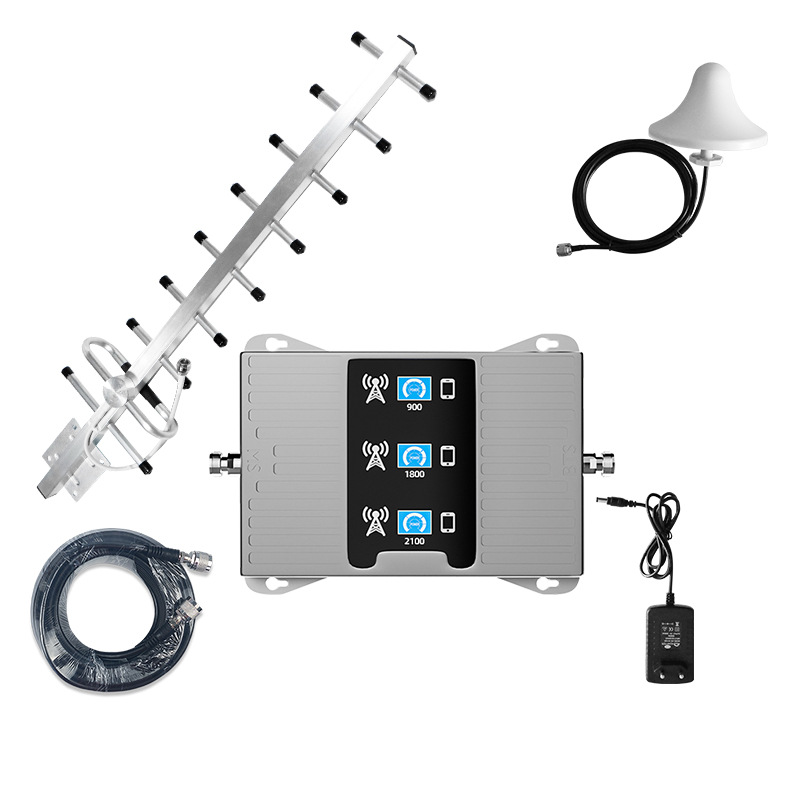 New mobile Unicom telecom three Netcom mobile phone signal amplifier mountain enhanced version mobile phone signal booster