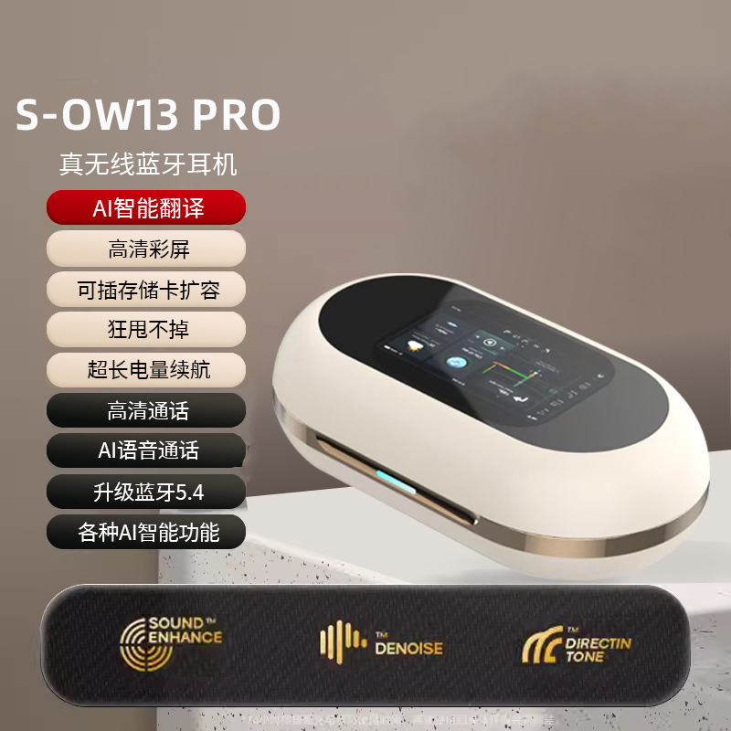 MINISO 同じスタイルのワイヤレスタッチスクリーン Bluetooth ヘッドセット 2 ペア 2-in-1 長時間持続スポーツヘッドセット大容量|undefined