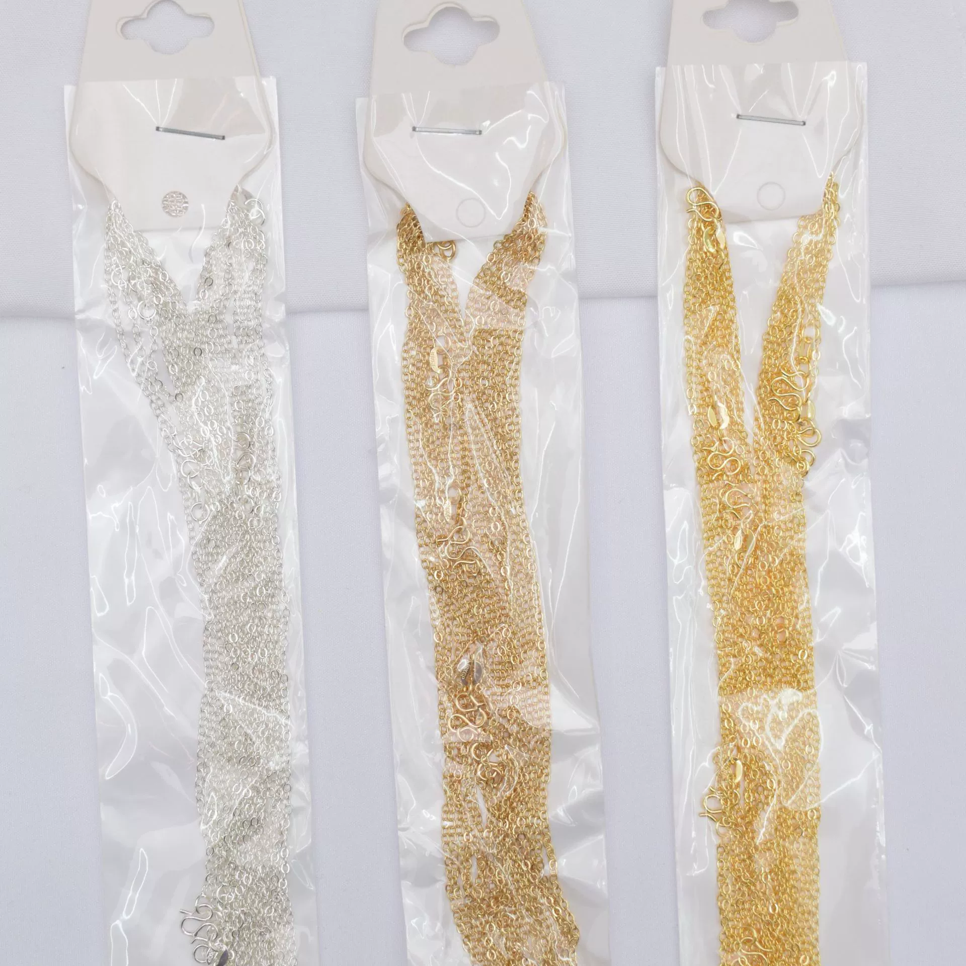 Колье, цепочка для ключи/сумки, аксессуар, 14 карат, 1,5 мм, оптовый