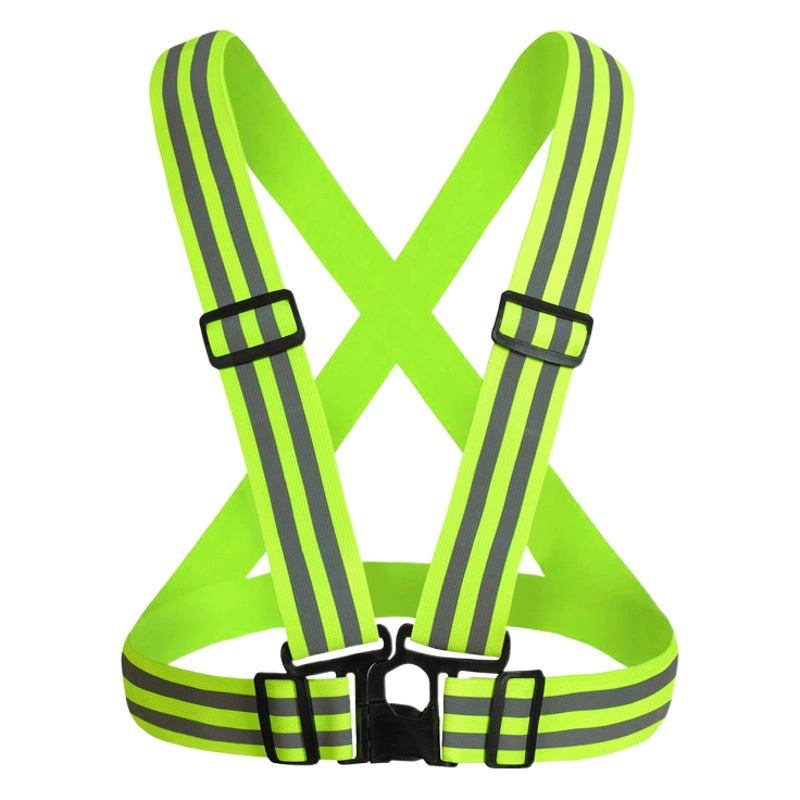 Фабрика прямых продаж наружный светоотражающий ремешок высокой эластической светоотражающий жилет для езды спортивный светоотражающий жилет