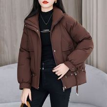 厂家直销羽绒棉服女款2024爆款冬季棉袄大码加厚棉服加厚洋气外套