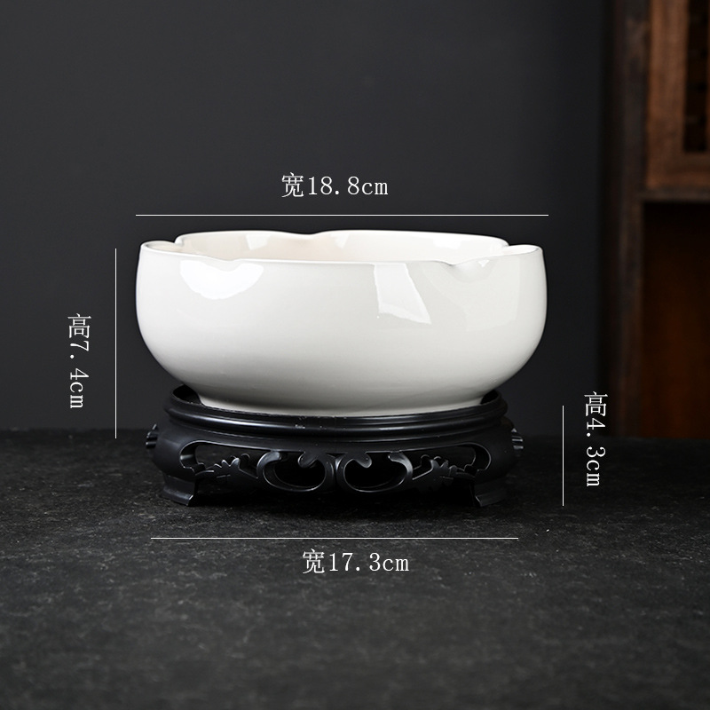 Cuenco de nenúfares, flores de cobre, macetas especiales con paletas, utensilios hidropónicos de cerámica, macetas grandes para el hogar, liquidación al por mayor