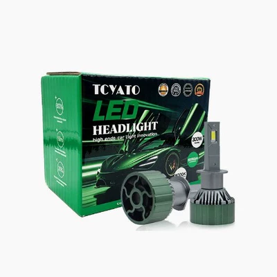 Best-Selling Model M9Pro Car Led Headlights 120W High-Power Single Copper Tube Modified H4 High and Low Beam Integrated Car Lights (Ön faralar)