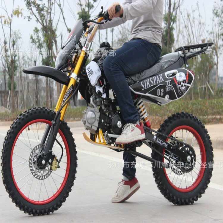 Участок внедорожного транспорта 125cc внедорожный мотоцикл горный мотоцикл Сычуань езда большой подушкой двойной внедорожный заезд