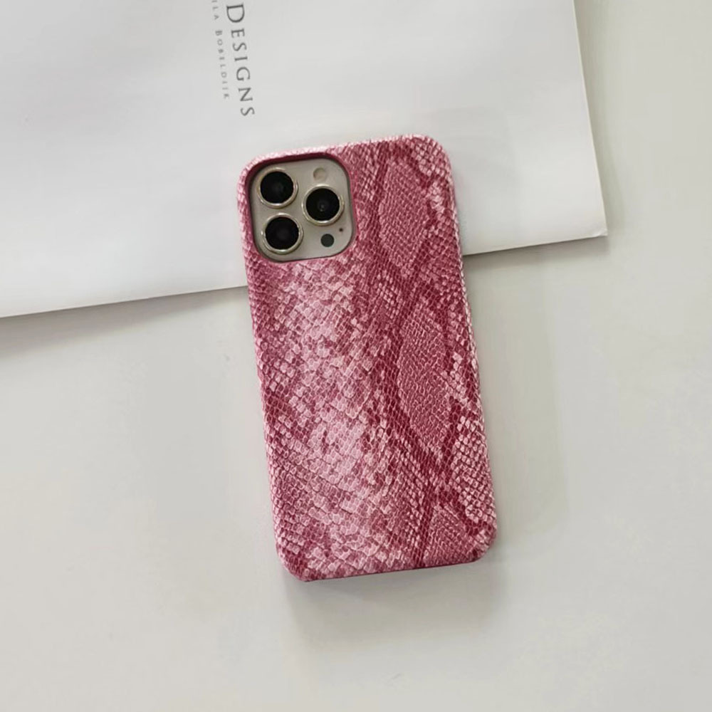 iPhone Applicable Brands Pu Leather Solid Color Vintage Style Phone Cases Phone Accessories