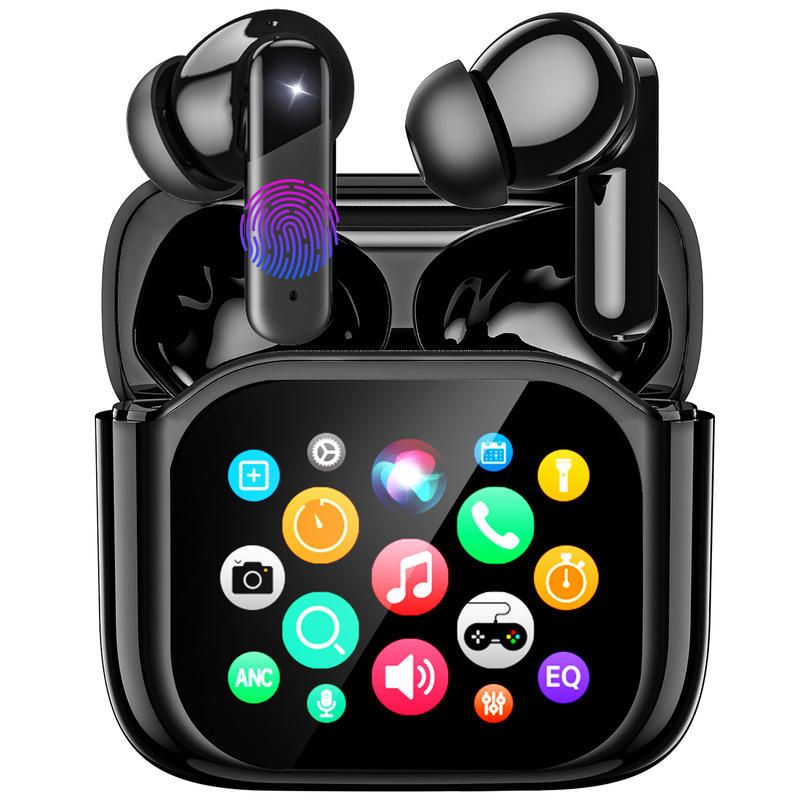 Jm09 New Model Ai Translation Wireless Bluetooth Earphones with Touch Screen, In-Ear Stereo Noise Reduction for Sports and Cross-Border Use Jm09 New Model Ai Translation Wireless Bluetooth Earphones with Touch Screen, In-Ear Stereo Noise Reduction for Sports and Cross-Border Use