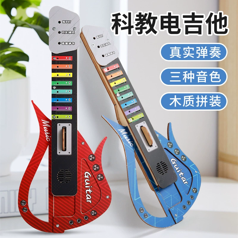 Деревянная сборка технологии электрогитара ручной работы