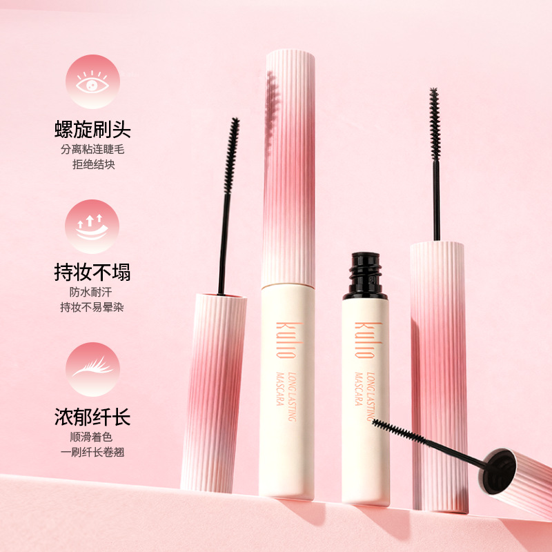 Dense lengthening curling mascara