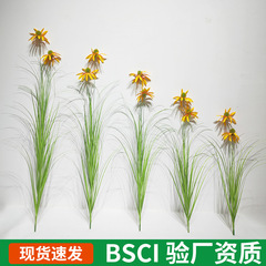 Pvcシミュレーション葦単枝シミュレーション玉ねぎ草犬尾巴草ins風偽花緑植装飾造景シミュレーション花
