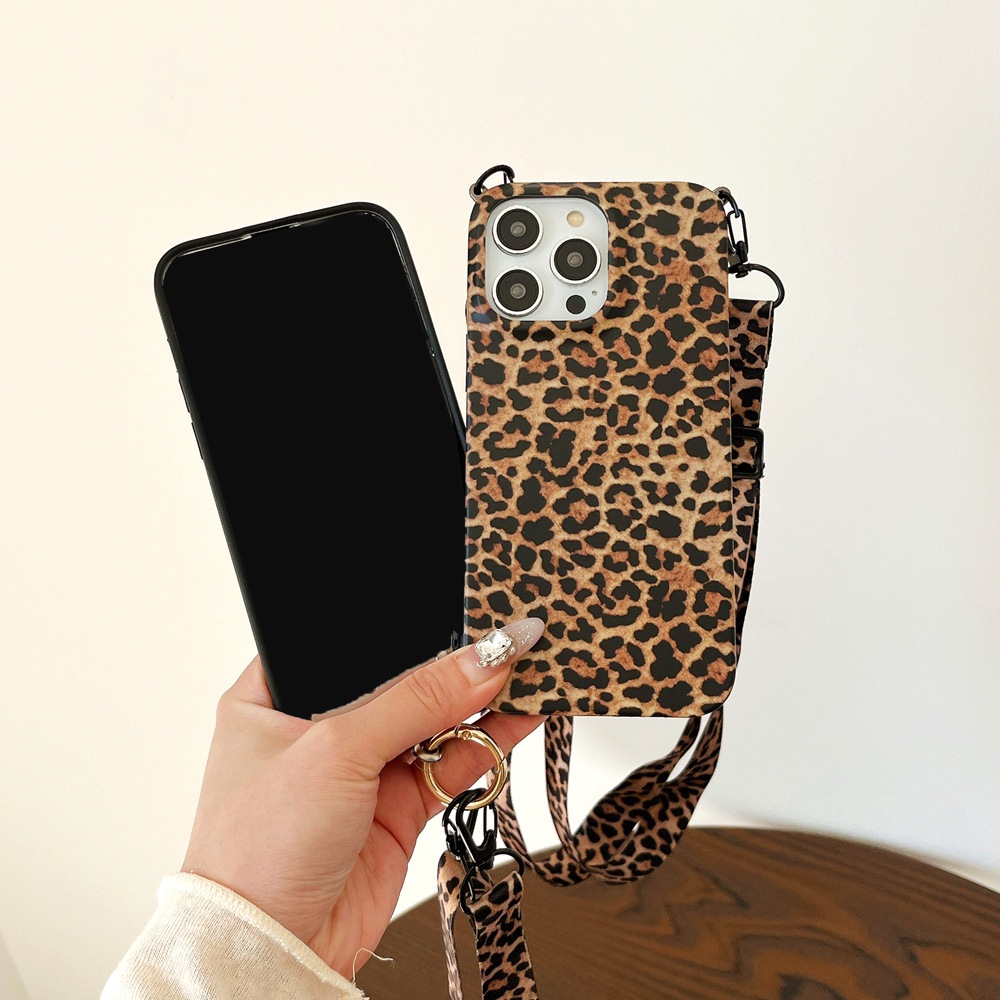 Handyhülle Mit Leopardenmuster Für Iphone 16 Pro Und Iphone 17_voghion.com