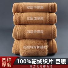 驼绒棉裤男加厚加绒保暖裤女高腰大码打底裤东北棉裤男款冬季批发