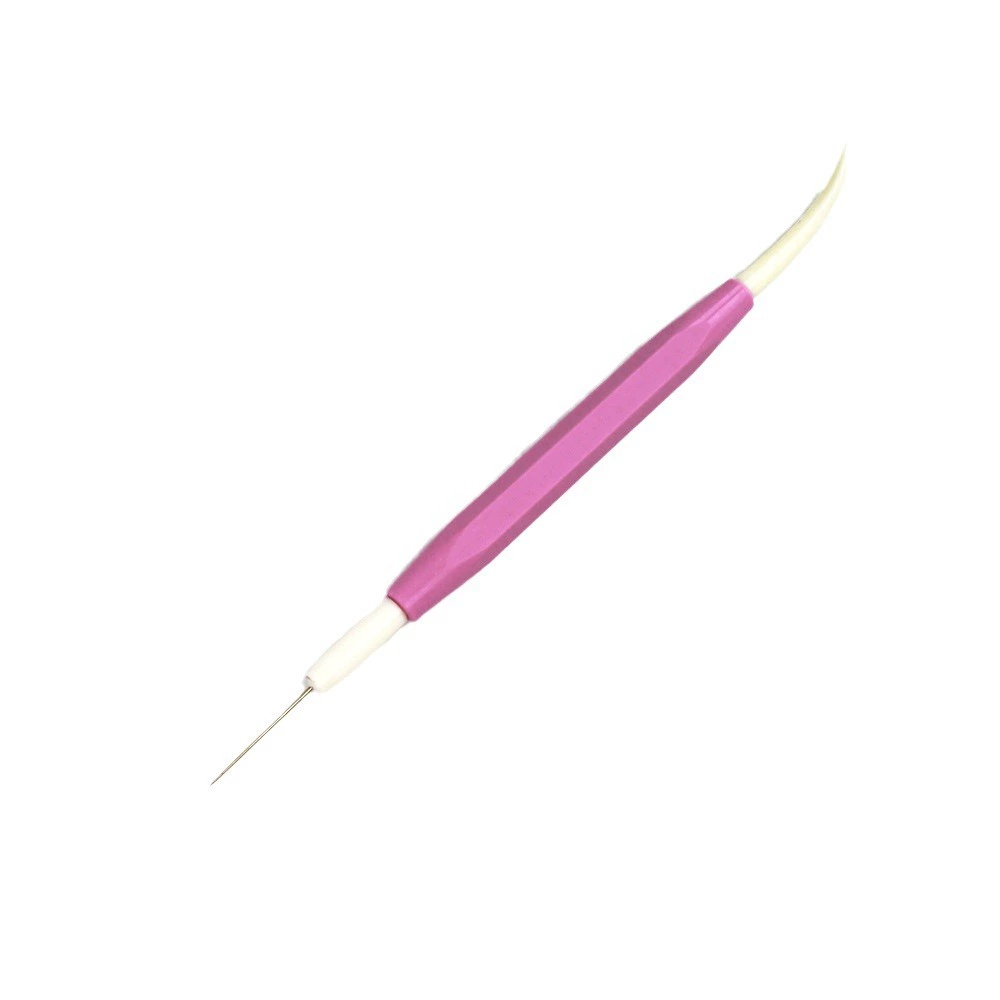 Flond sugar exhaust needle manufacturers spot stainless steel frosty cake punching modeling needle double head dual -use small roller knife