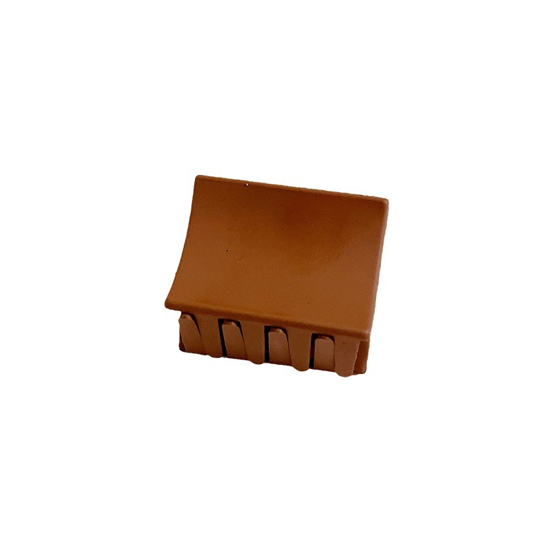 Cola de caballo de metal alta fija artefacto pinza hembra Red roja pequeña horquilla Cola de Caballo clip pequeño tamaño horquilla tiburón clip tocado