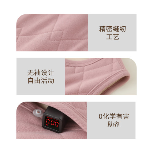 Children's winter vest with plush lining, thick and warm, for girls and boys, wool school uniform magic jacket