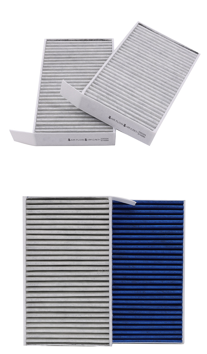 Car air conditioning filter is suitable for Xiaomi car air conditioning filter activated carbon car air grid filter