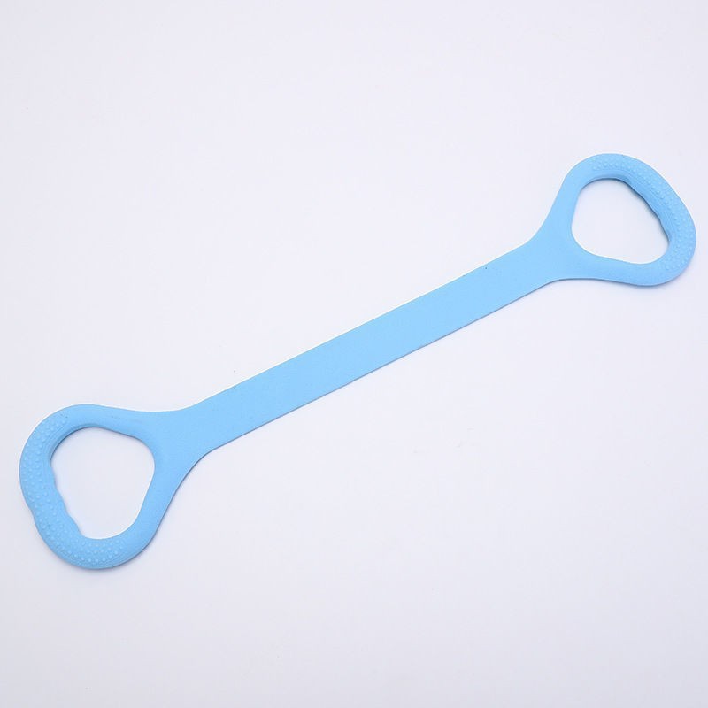 Dispositivo de tracción de 8 caracteres Cinturón elástico de ocho caracteres TPE Cuerda elástica espalda abierta espalda hermosa Cuerda de tracción de silicona Abrigo Deportes de fitness