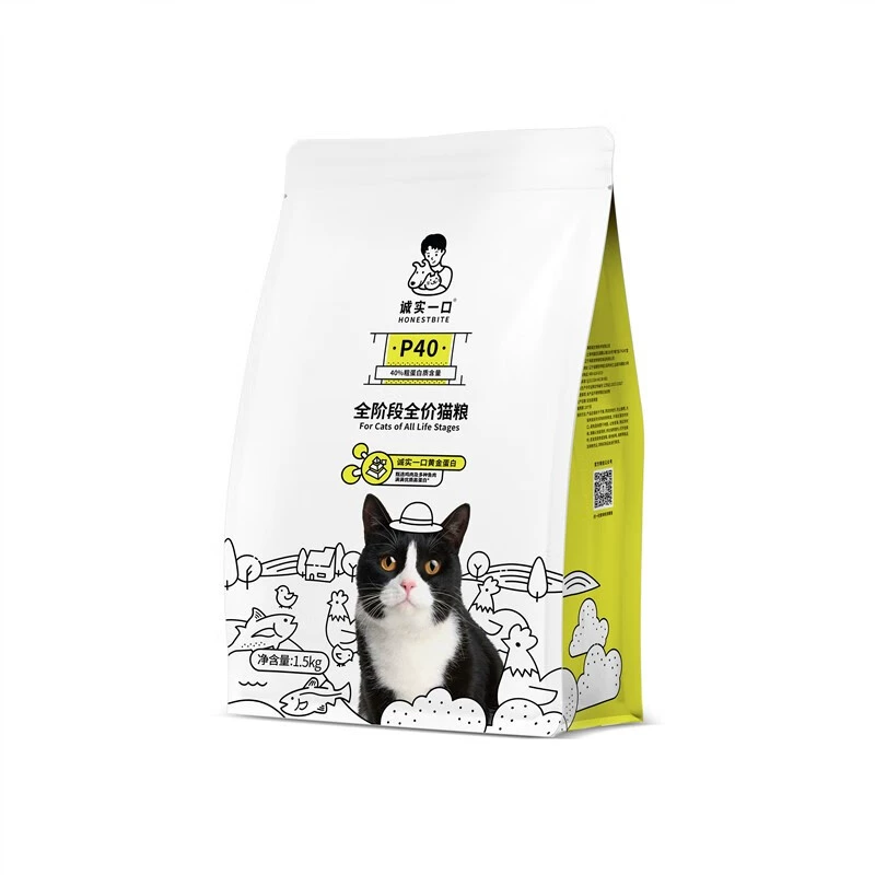 Честный корм для кошек p40plus K01 Full price inten с высоким содержанием белка без зерна на откорме жабры p32 1,5 кг