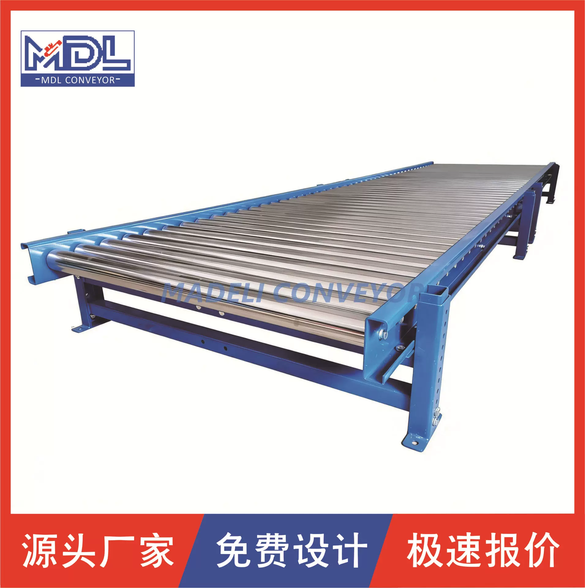 304不锈钢滚筒输送机  可以升降流水线  装卸货神器