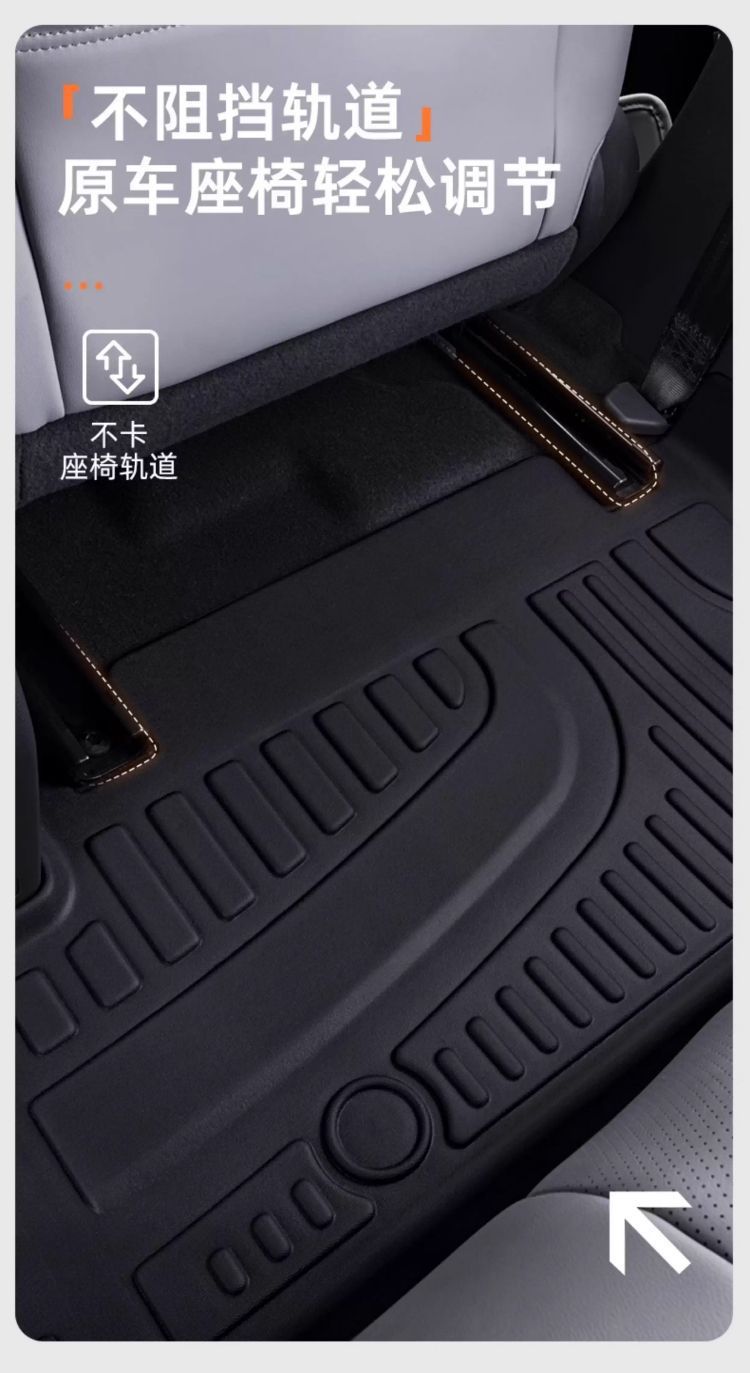 Car floor mats suitable for Xingyuan TPE car mats, five-seater, full coverage, non-slip, wear-resistant TPE floor mats, car accessories