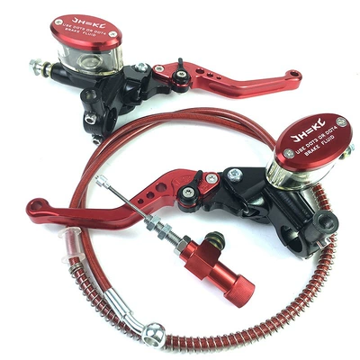 kit for Honda Yamaha – Other brake systems - red-oval-clutch-kit-right-pump