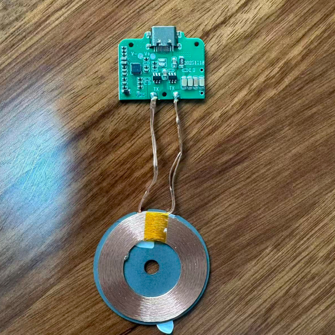 Wireless Charging Mobile Phone Universal Charging Module Small Size 29*23mm Wireless Charging Pcba Development and Customization